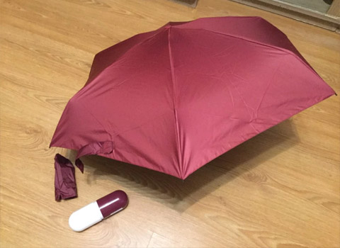 Капсульный зонтик
